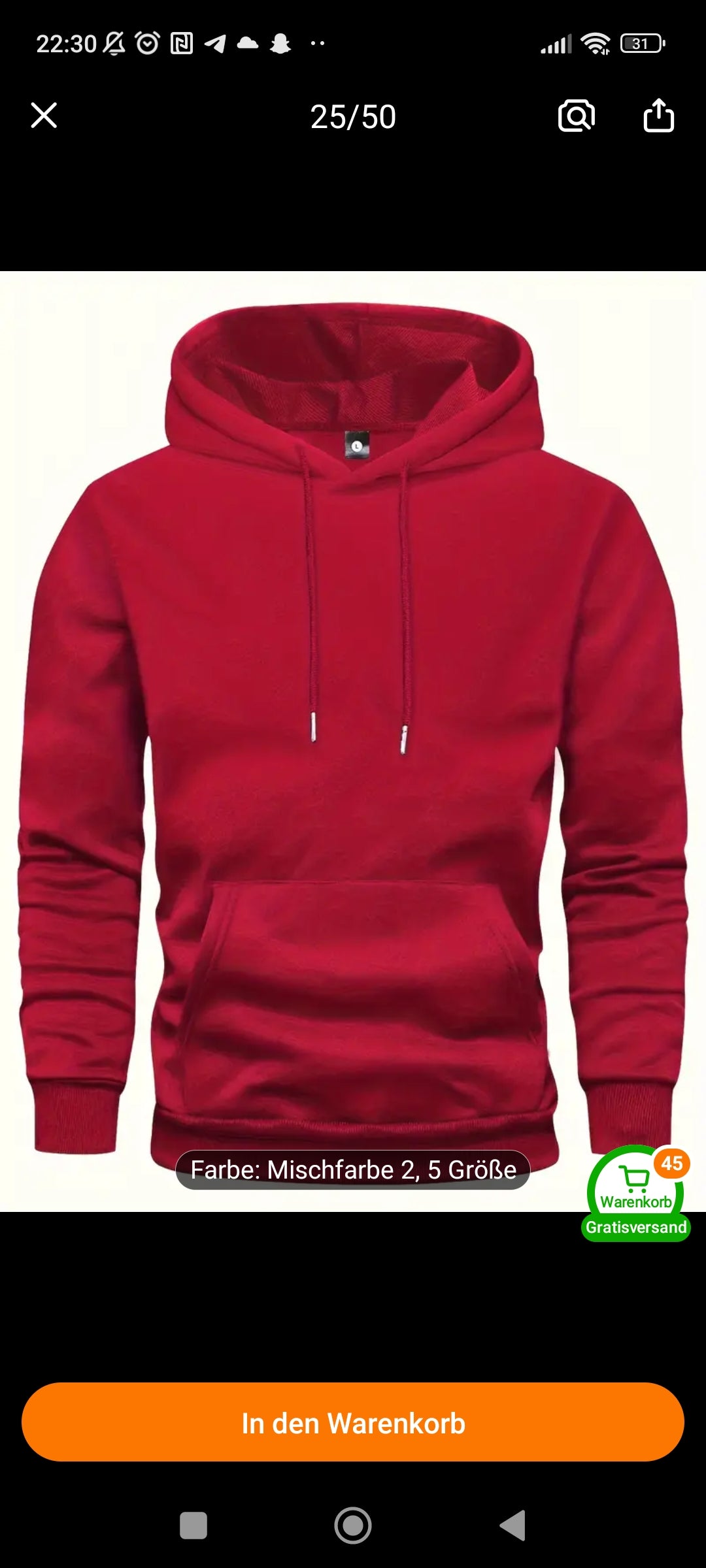 Multiple choice Pullover